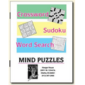 Giant Size Combination Puzzle Book w/ Easy to Read Print